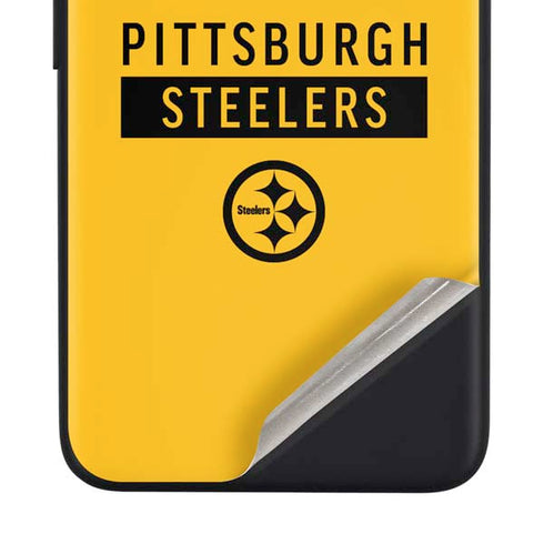 NFL Pittsburgh Steelers Yellow Performance Series Google Pixel 4a Skin